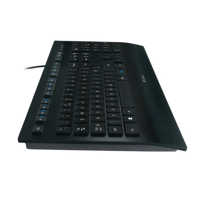 Teclado Logitech 920-005217 Negro QWERTY Qwerty US 10 Teclado Logitech 920-005217 Negro QWERTY Qwerty US 10