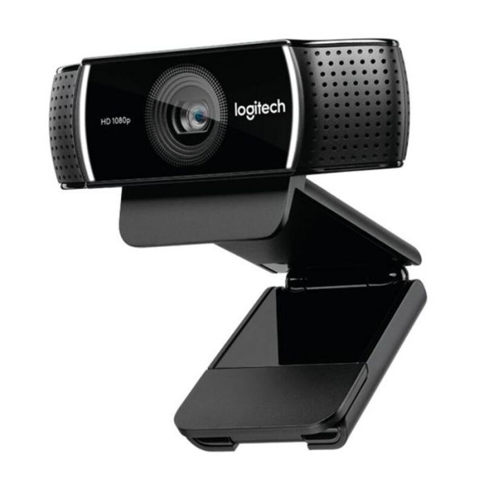 Webcam Logitech C922 HD 1080p Streaming Trípode Negro 1