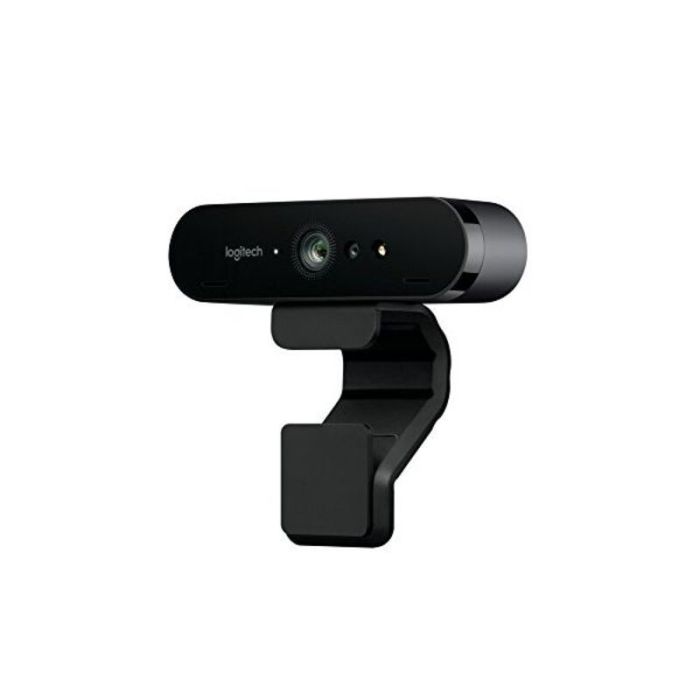 Webcam Logitech BRIO 4K Ultra HD RightLight 3 HDR Zoom 5x Streaming Infrarrojos Negro 9