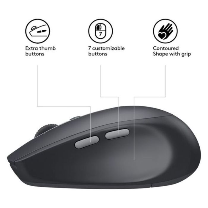 Ratón Inalámbrico Logitech 910-005197 4