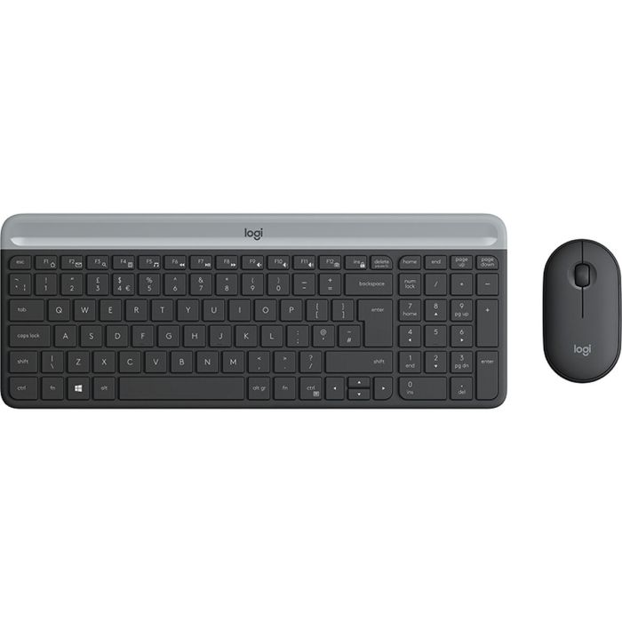 Teclado y Ratón Logitech 920-009198 Negro Gris Qwerty Español