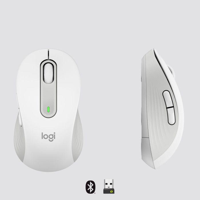 Ratón Inalámbrico Logitech Signature M650 Blanco 2