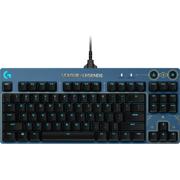 Teclado Logitech G PRO Mechanical Keyboard League of Legends Edition 4