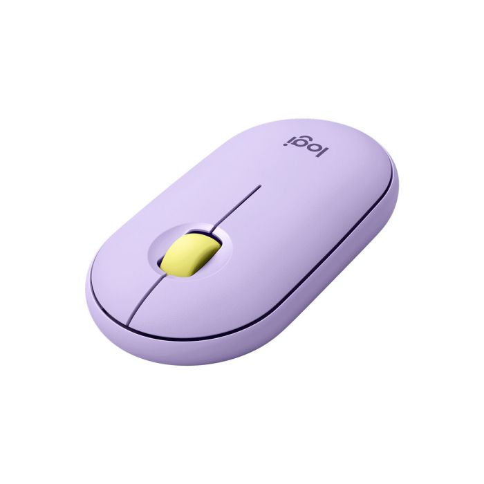 Ratón Logitech Pebble M350 Violeta Lila Púrpura Ratón Logitech Pebble M350 Violeta Lila Púrpura