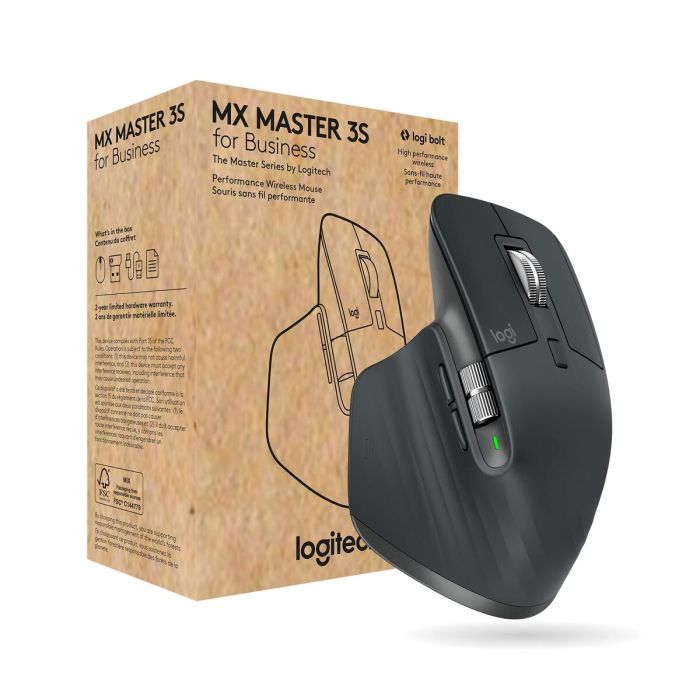 Ratón Inalámbrico Óptico Logitech MX Master 3S Gris