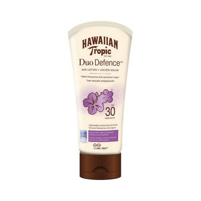 Hawaiian Tropic Duo defence SPF30 sun lotion 180 ml