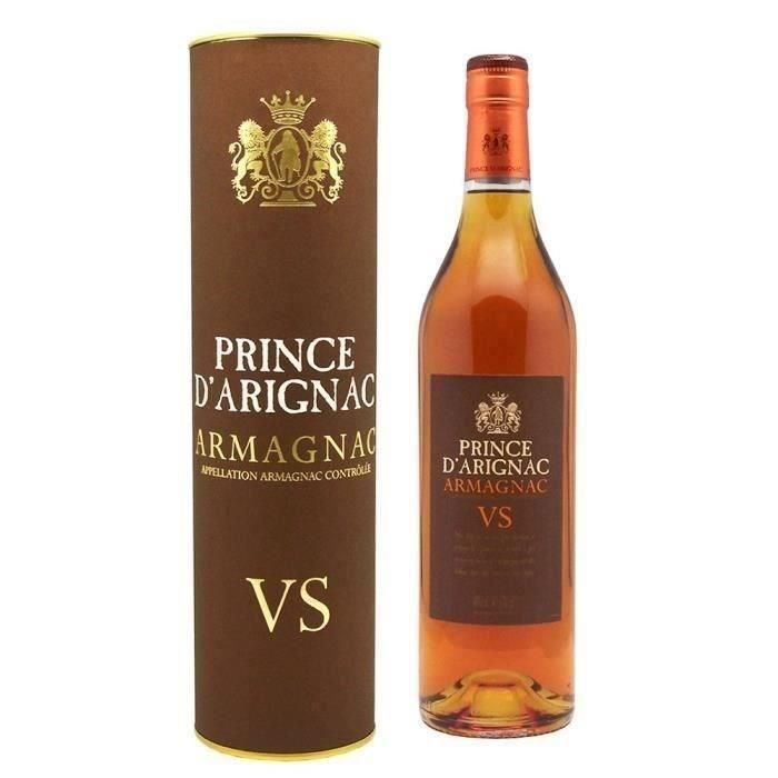 Armañac VS Príncipe D'Arignac 40 ° 70cl frasco