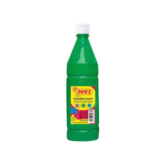 Jovi témpera líquida paint botella 1000 ml verde medio
