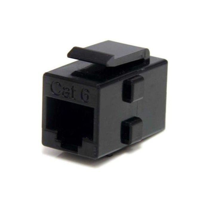 Conector RJ45 Startech C6KEYCOUPLER Negro