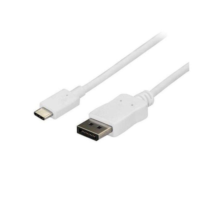 Adaptador USB C a DisplayPort Startech CDP2DPMM6W 1,8 m Blanco