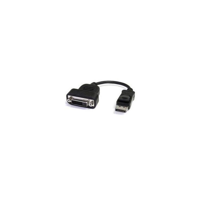 Adaptador DisplayPort a DVI Startech DP2DVIS Negro