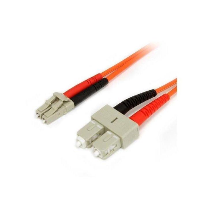 Cable fibra óptica Startech FIBLCSC2 2 m Naranja