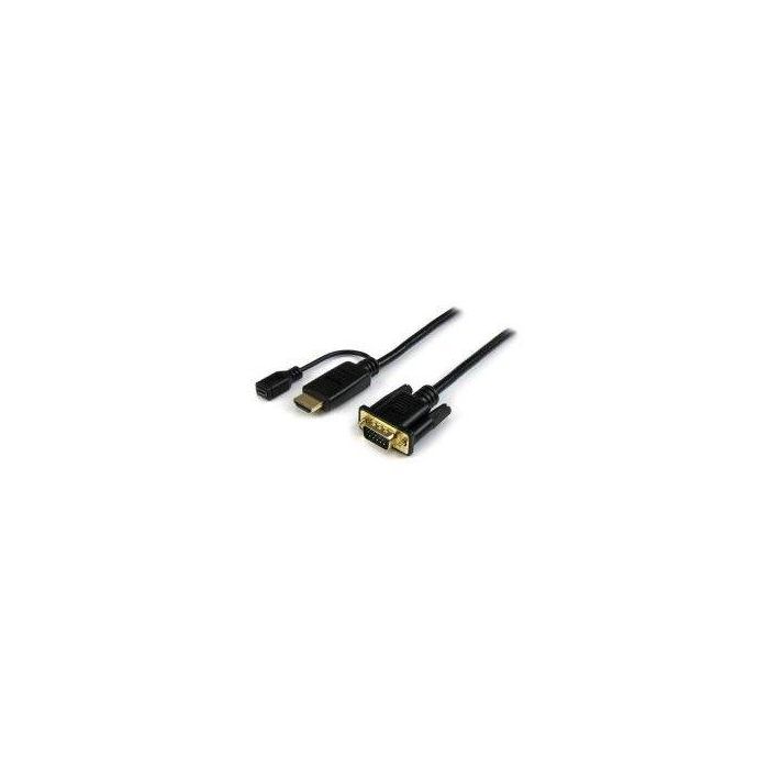 Cables Audio-Video Startech Cable 91 cm Conversor Hdmi Vga