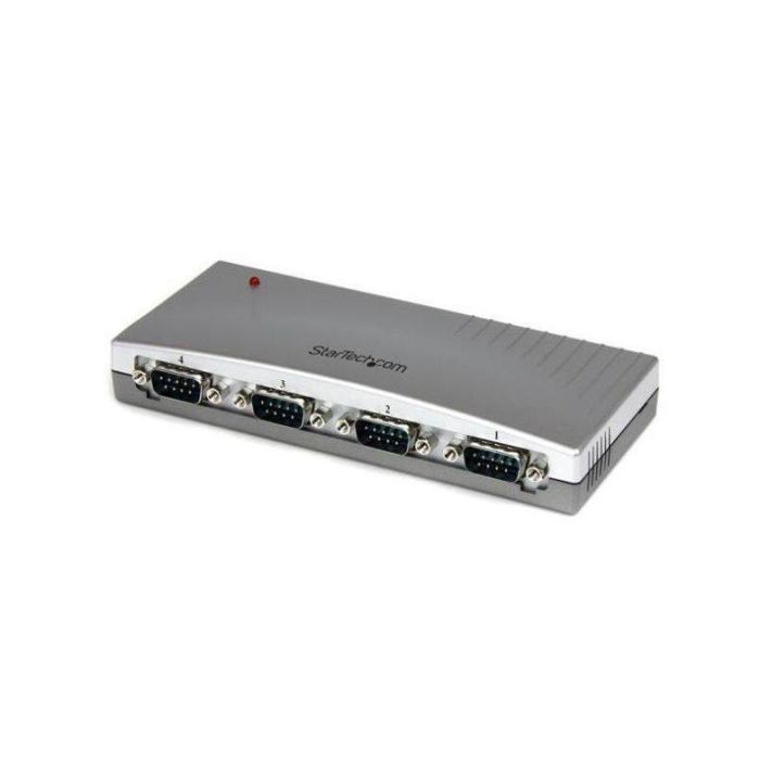 Adaptador USB a RS232 Startech ICUSB2324 Plateado