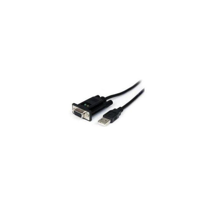 Adaptador USB a RS232 Startech ICUSB232FTN Negro