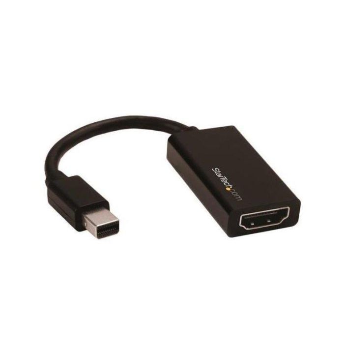 Adaptador Mini DisplayPort a DisplayPort HDMI Startech MDP2HD4K60S Negro 4K Ultra HD