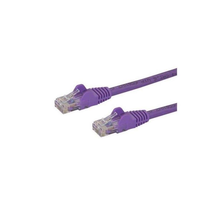 Cables Fibra - Ethernet - Telef. Startech Cable De Red 10M Purpura Cat6