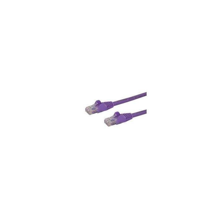 Cables Fibra - Ethernet - Telef. Startech Cable De Red 10M Purpura Cat6 1