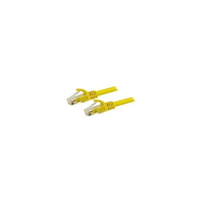 Cables Fibra - Ethernet - Telef. Startech Cable 1M Amarillo Red Snagless