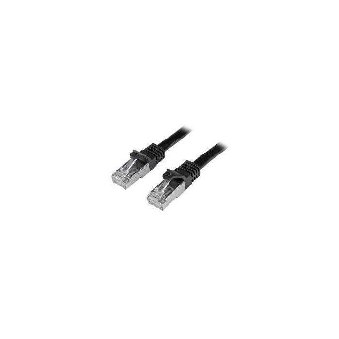 Cables Fibra - Ethernet - Telef. Startech Cable 2M Cat6 Ethernet Negro 1