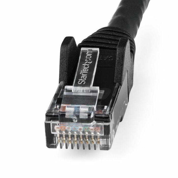 Cable de Red Rígido UTP Categoría 6 Startech N6LPATCH1MBK 1 m 1