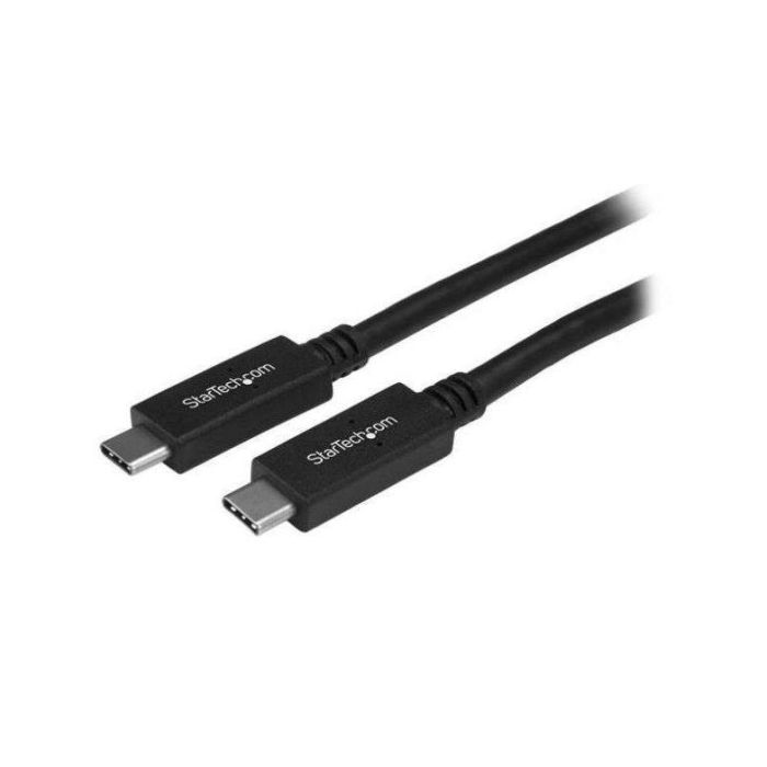 Cable USB C Startech USB315CC2M (2 m) Negro