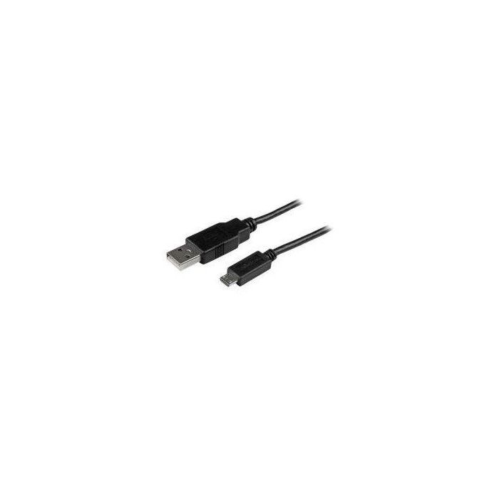 Cable Micro USB Startech USBAUB50CMBK 50 cm Negro