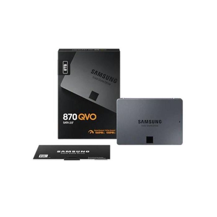 Memoria Ssd Samsung Mz-77Q8Bw Cap: 8 Tr Interfaz: Sata Iii Tamaño: 2,5 '' : 530 Mb-S - 530 Mb-S