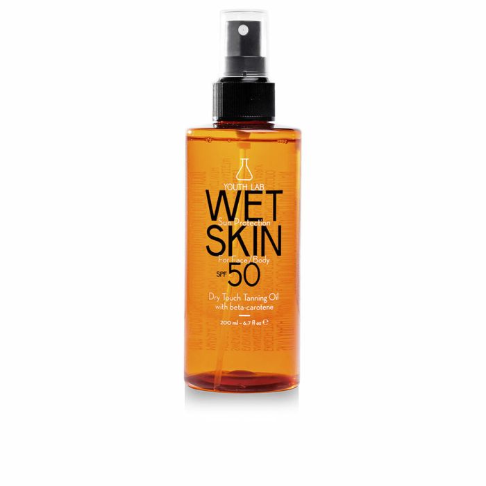 Aceite Bronceador Youth Lab WET SKIN Spf 50 200 ml Seco