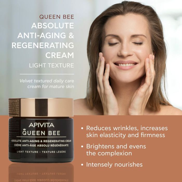 Crema Facial Apivita Queen Bee Antiedad 50 ml 4