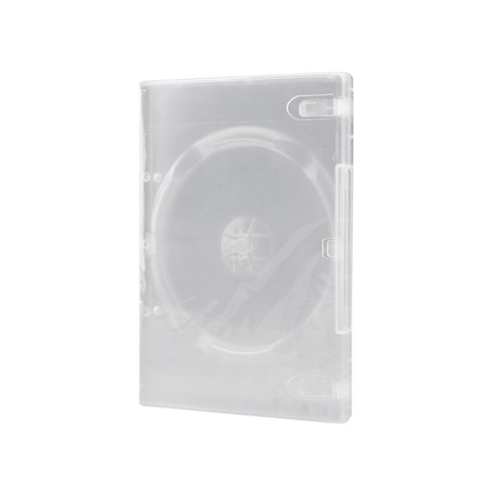 Caja Dvd Q-Connect Transparente Pack De 5 Unidades 3