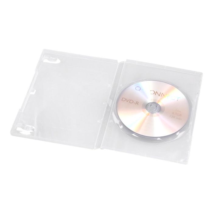 Caja Dvd Q-Connect Transparente Pack De 5 Unidades 6