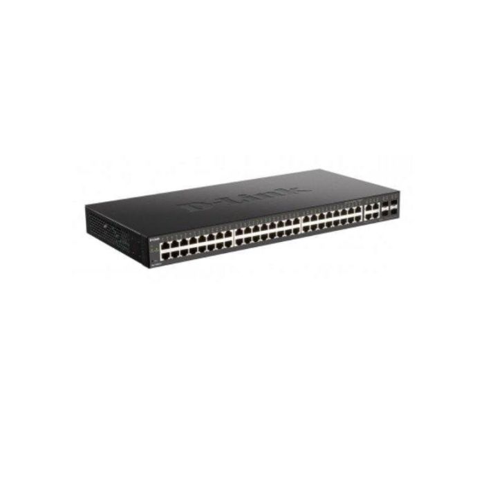 Switch D-Link 48-Port Gigabit Managed + Combo Sfp Switch D-Link 48-Port Gigabit Managed + Combo Sfp