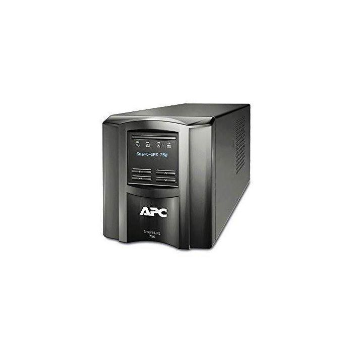 APC SMT750IC sistema de alimentación ininterrumpida (UPS) Línea interactiva 0,75 kVA 500 W 6 salidas AC