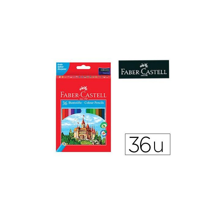 Faber Castell Lápices De Colores Classic C-Surtidos Estuche 36 Ud