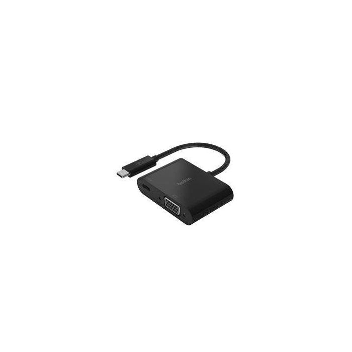 Adaptador USB C a VGA Belkin AVC001BTBK Negro 1