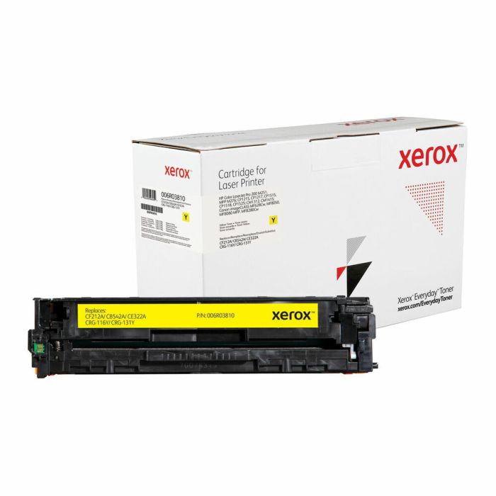 Xerox Everyday Toner Amarillo Para Hp 131A - 125A - 128A Color Laserjet Pro 200 M251 cm1312 Cf212A- Cb542A- Ce322A- Crg-116Y