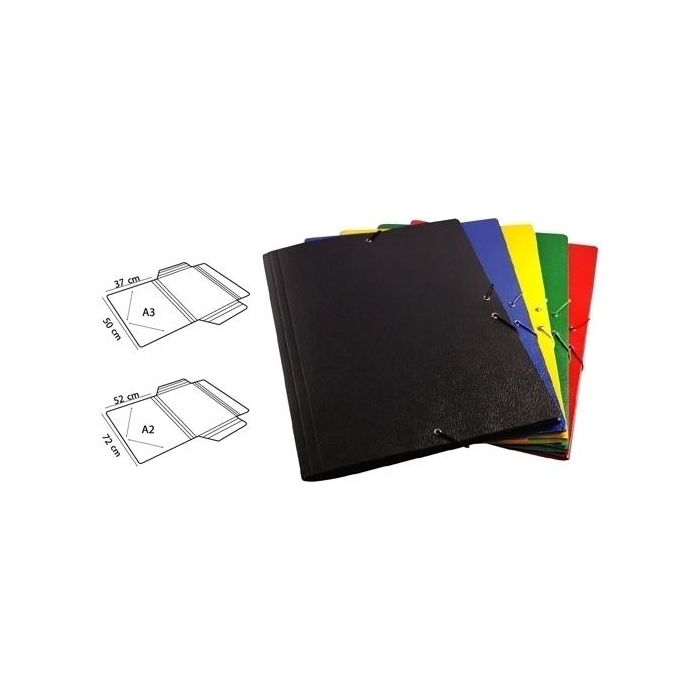 Mariola Carpeta A2 Carton Compacto Gofrado Nº12 groma Sencilla 72x52 cm Cuero