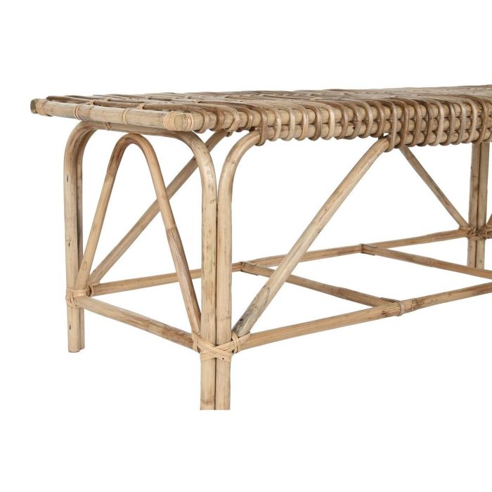 Banqueta Home ESPRIT Natural Mimbre 130 X 46 X 47 cm 2
