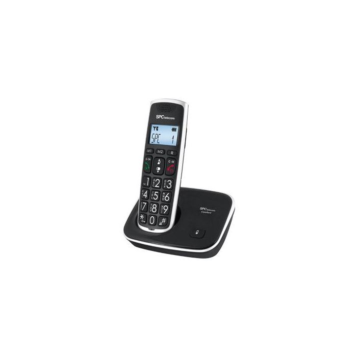 Teléfono Inalámbrico SPC Telecom 7608/ Negro