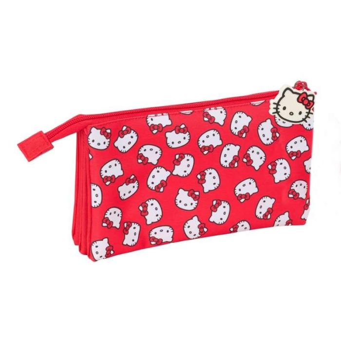 Safta Estuche Portatodo Escolar Hello Kitty Iconic Triple con 3 Cremalleras 120x220x30 mm 1 Safta Estuche Portatodo Escolar Hello Kitty Iconic Triple con 3 Cremalleras 120x220x30 mm 1