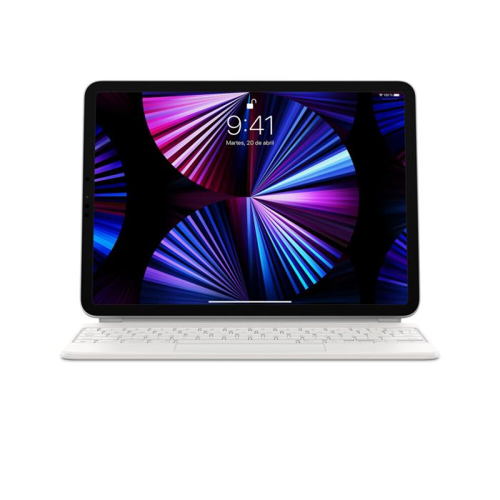 Teclado Apple MJQJ3Y/A iPad Pro 11″ Blanco 2