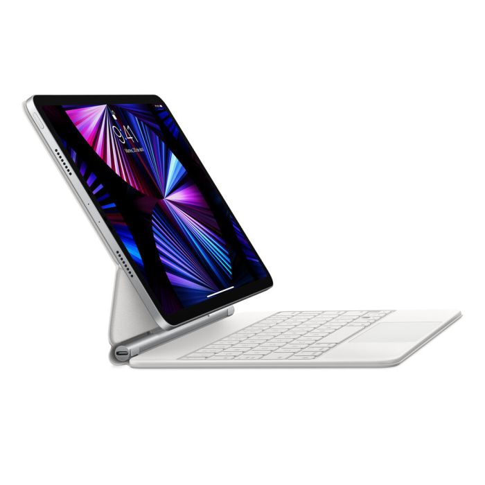 Magic Keyboard para iPad PRO 11" 1ª - 4ª Gen y Air 4 y 5 Gen/ Español/ Blanco