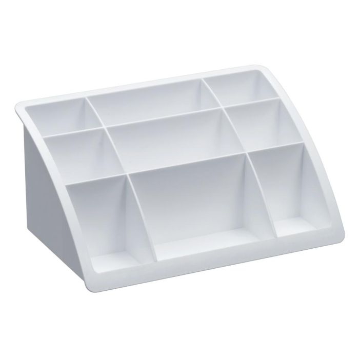Offisys Organizador Sobremesa Plástico Blanco 198x128x93 mm