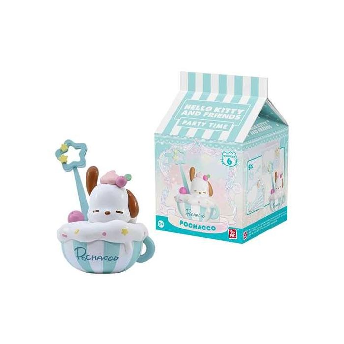 Yume Figura Coleccionable Hello Kitty & Friends Party Time, 9x9x14 cm, Español, Modelos Surtidos 5