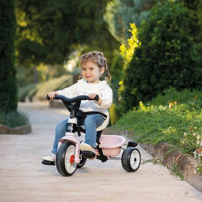 Smoby SMO7600741404 Triciclo para Bebés Rosa - Paseo para Bebés Smoby SMO7600741404 Triciclo para Bebés Rosa - Paseo para Bebés