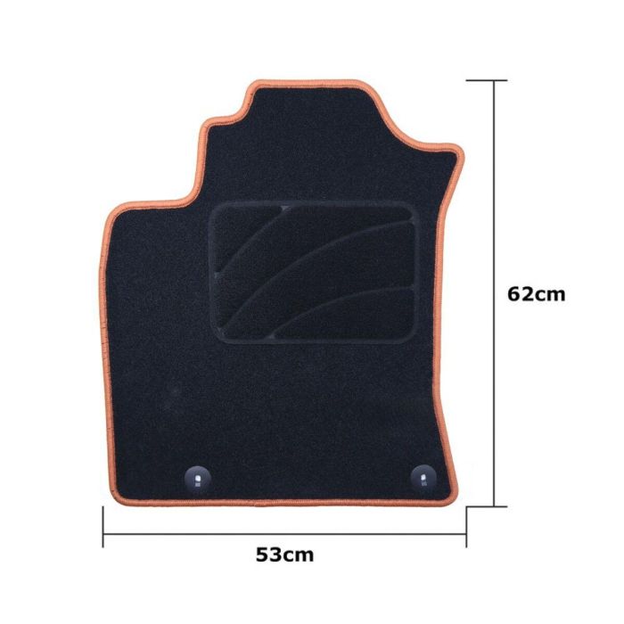 OCC Design OCCKI0038YE Alfombrillas Coche a Medida Velour Kia Xceed 2019-Presente 5 Piezas Ribete Amarillo con Anclaje Original y Talonera 5 OCC Design OCCKI0038YE Alfombrillas Coche a Medida Velour Kia Xceed 2019-Presente 5 Piezas Ribete Amarillo con Anclaje Original y Talonera 5