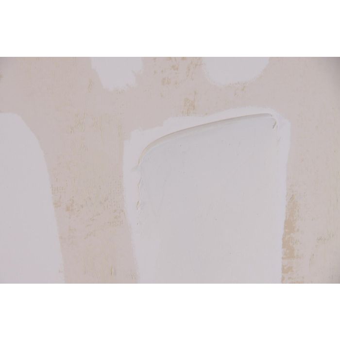 DKD Home Decor Cuadro Abstracto Beige Blanco 4 x 120 x 90 cm (2 Unidades)