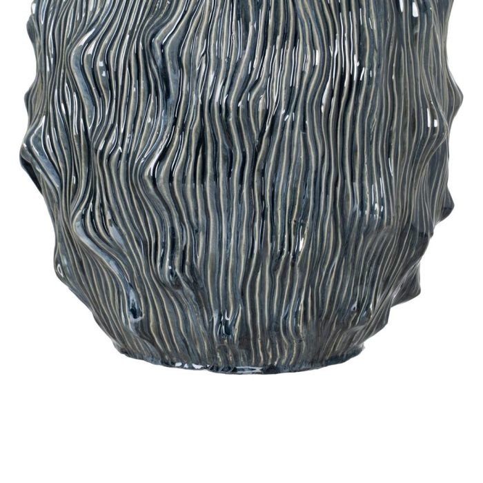Jarrón Azul Cerámica Decoración 40 X 39 X 49,50 cm