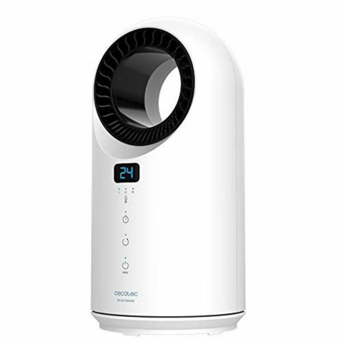 Cecotec Readywarm 8200 Bladeless Calefactor y Ventilador Eléctrico 1500W con Oscilación y Temporizador 12h Negro Blanco Cecotec Readywarm 8200 Bladeless Calefactor y Ventilador Eléctrico 1500W con Oscilación y Temporizador 12h Negro Blanco